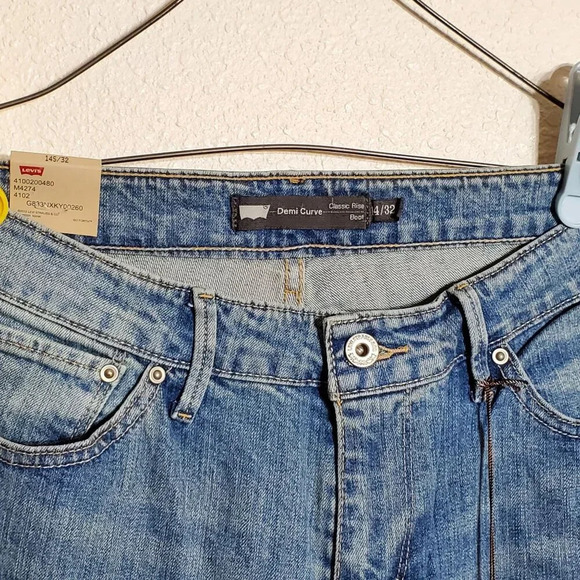 Levis Demi Curve Womans Classic Bootcut Jeans 14/32 - Picture 4 of 10